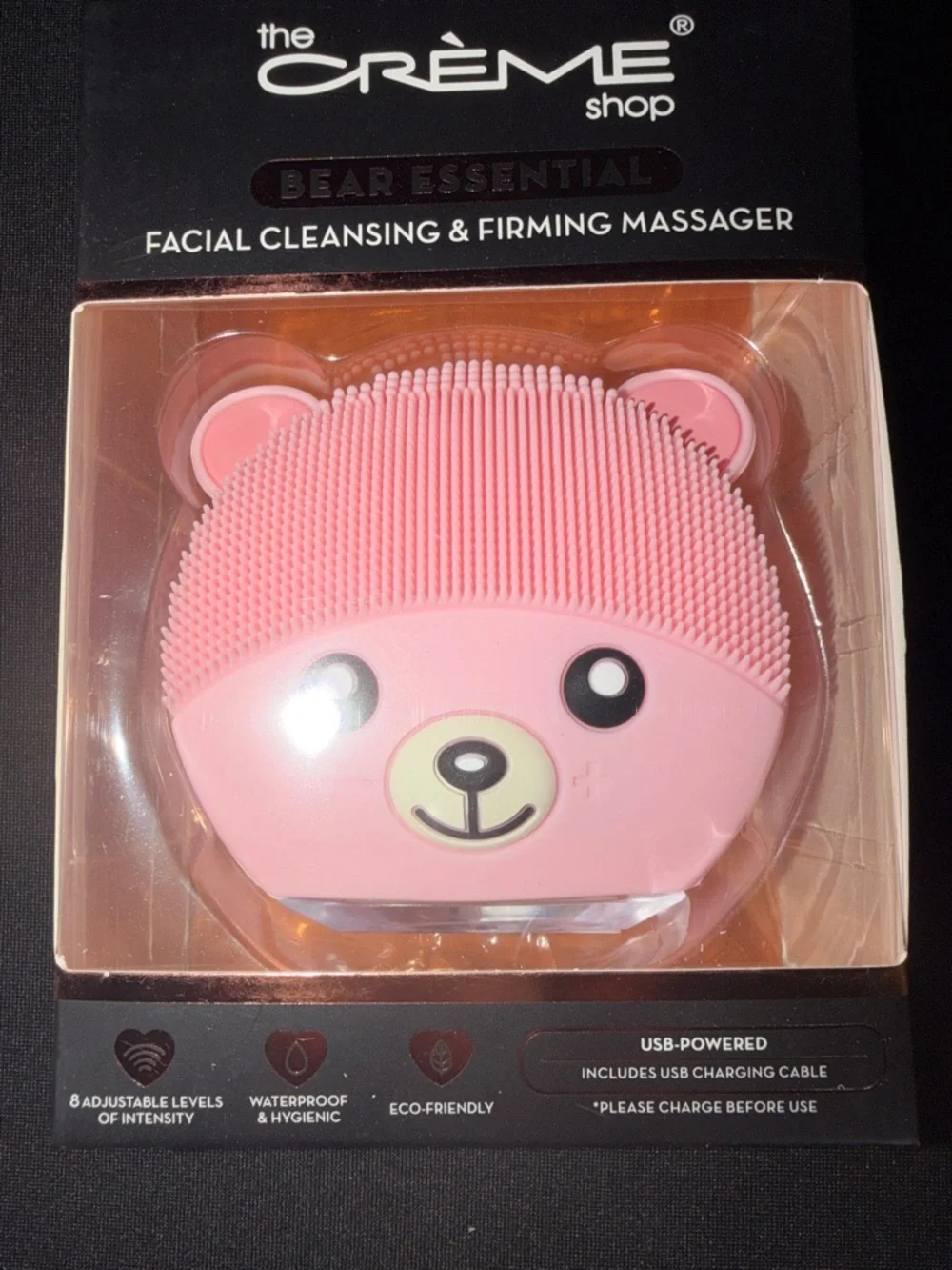 The Crème Shop Bear Essential Facial Cleansing & Firming Massager 🐻💗 (NEW!)